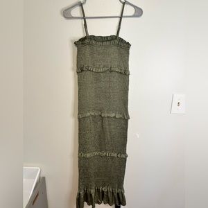 Olive Long Dress